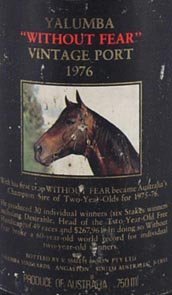 1976 Yalumba Thoroughbred Series Vintage Port 1976