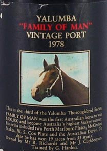 1978 Yalumba Thoroughbred Series Vintage Port 1978