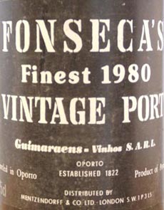 1980 Fonseca Vintage Port 1980