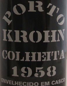 1958 Vinho Do Porto Colheita Port 1958