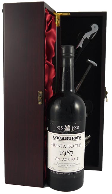 1987 Cockburns Quinta Do Tua Vintage Port 1987