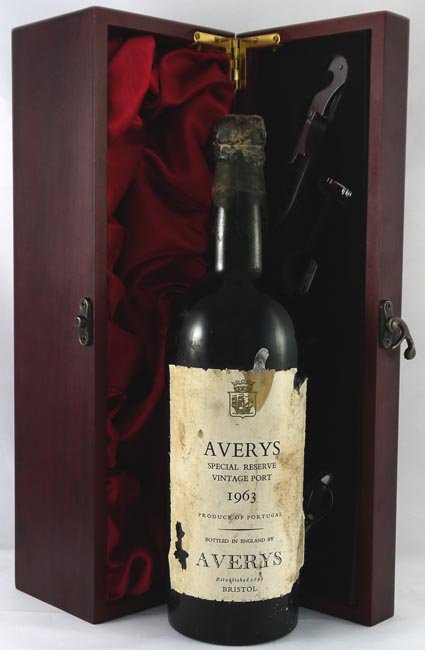 1963 Averys Special Reserve Vintage Port 1963